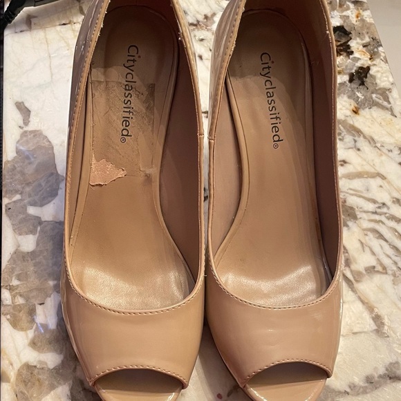 City classified platform heels, gently worn but beautiful pair of shoes, sz 9.0 - Picture 2 of 6